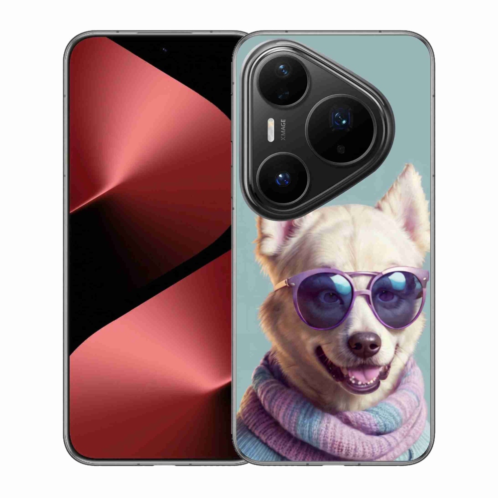 Gélový kryt mmCase na Huawei Pura 80 Pro - štýlový nemecký špic