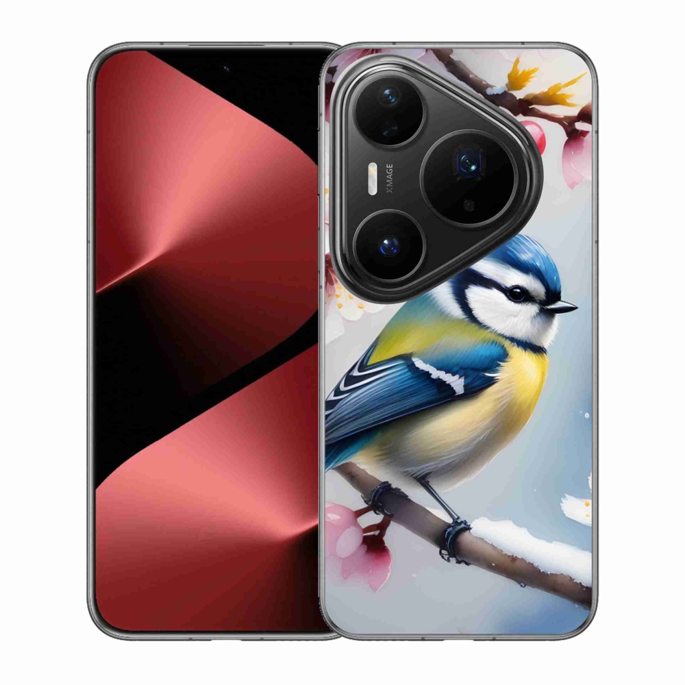 Gélový kryt mmCase na Huawei Pura 80 Pro - sýkorka