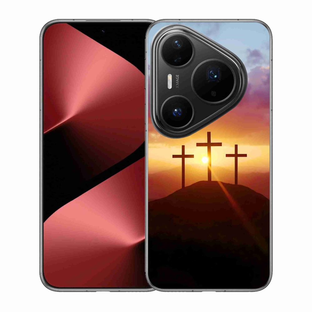 Gélový kryt mmCase na Huawei Pura 80 Pro - tri kríža