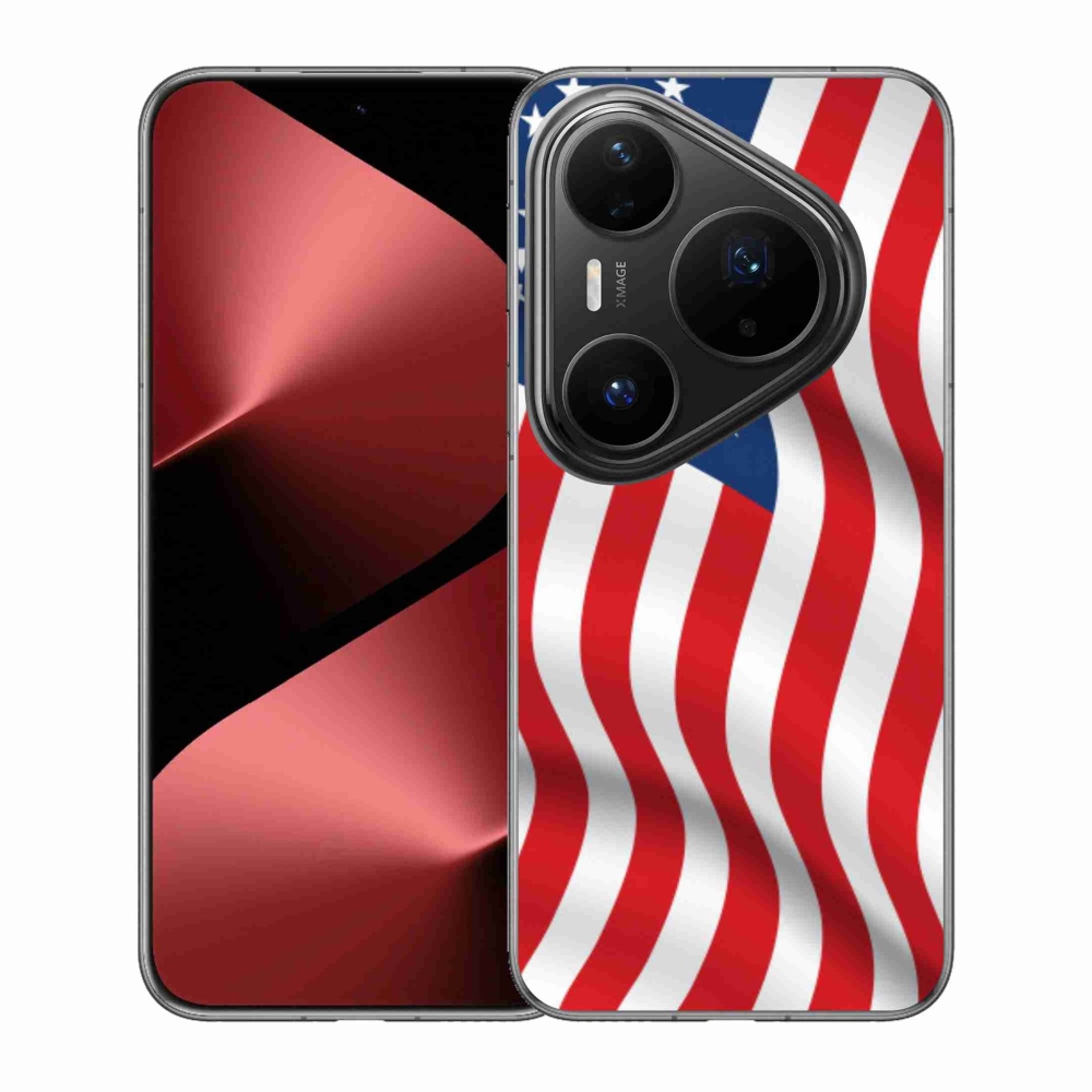 Gélový kryt mmCase na Huawei Pura 80 Pro - USA vlajka