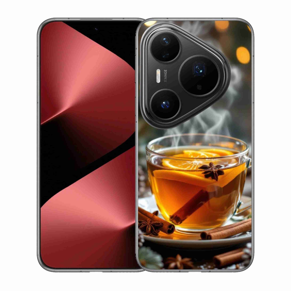 Gélový kryt mmCase na Huawei Pura 80 Pro - vianočný punč