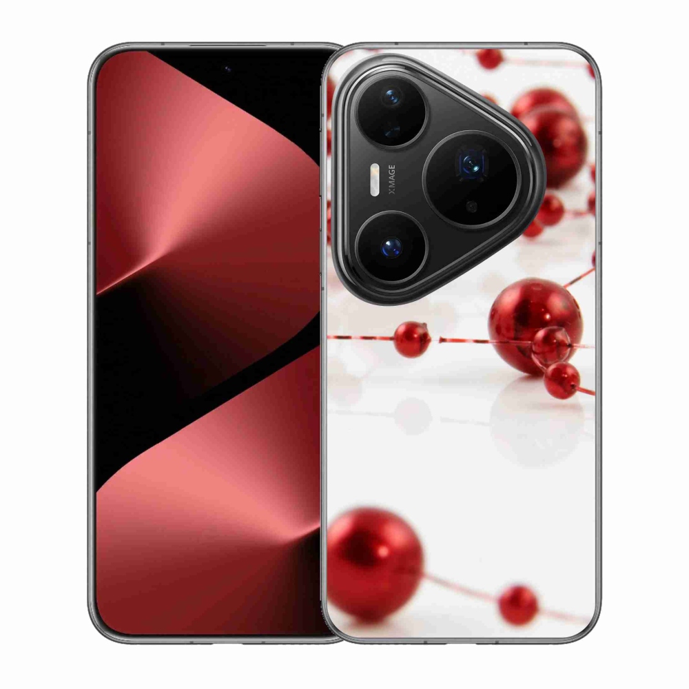 Gélový kryt mmCase na Huawei Pura 80 Pro - vianočná reťaz