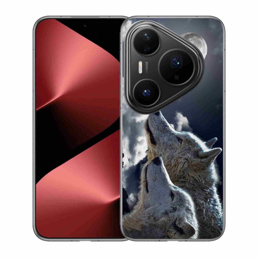 Gélový kryt mmCase na Huawei Pura 80 Pro - vlci