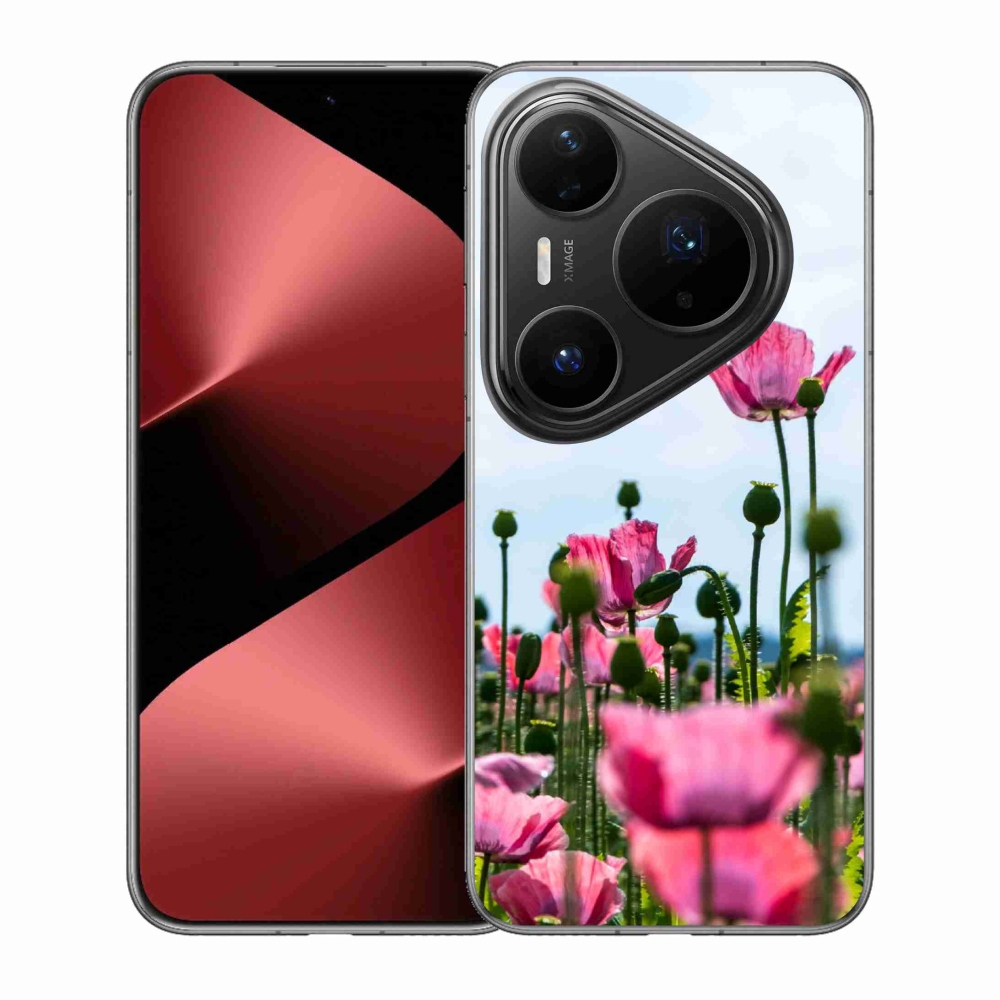 Gélový kryt mmCase na Huawei Pura 80 Pro - vlčí mak