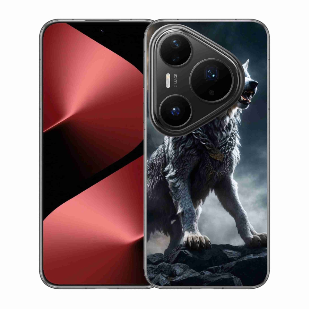 Gélový kryt mmCase na Huawei Pura 80 Pro - vlk 1