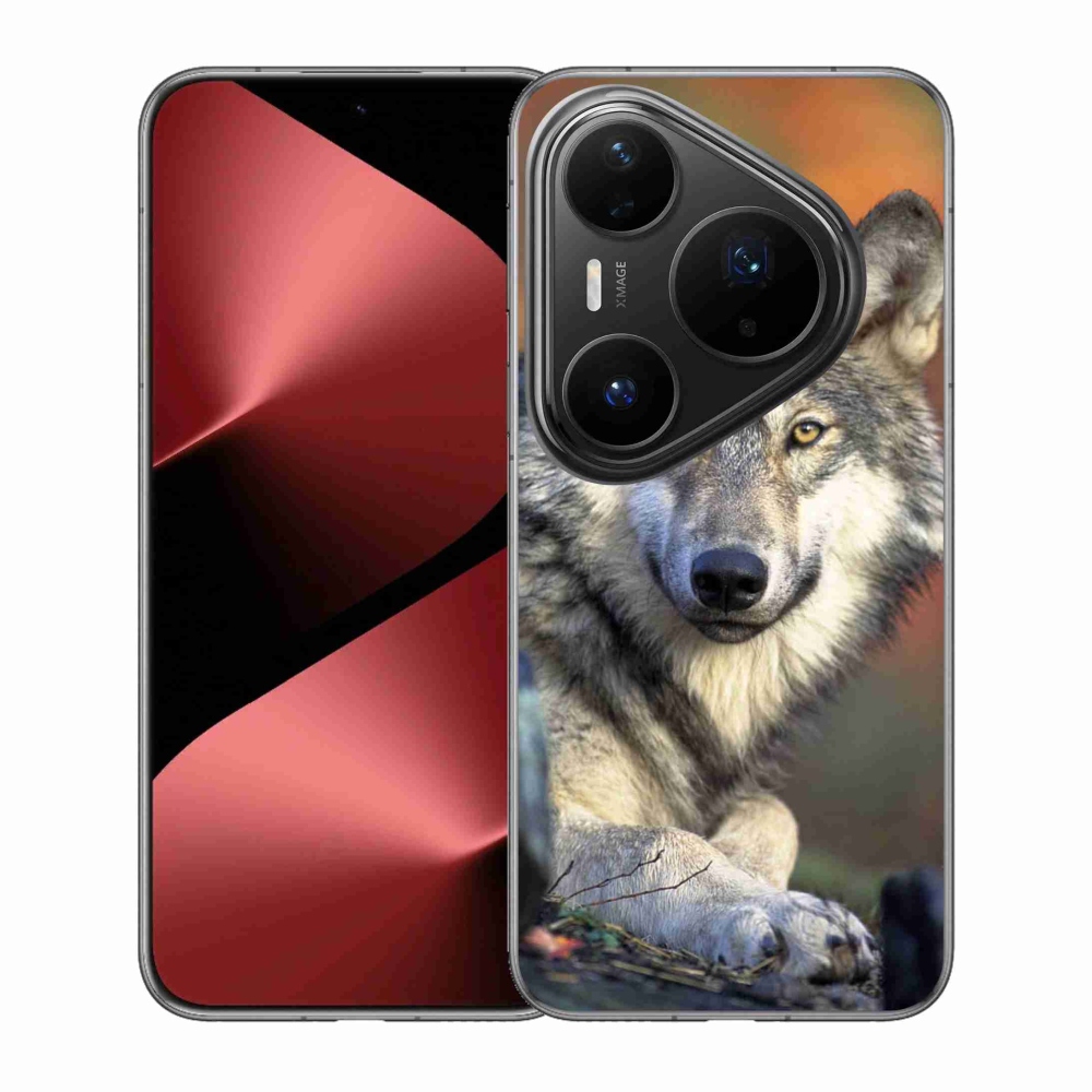 Gélový kryt mmCase na Huawei Pura 80 Pro - vlk