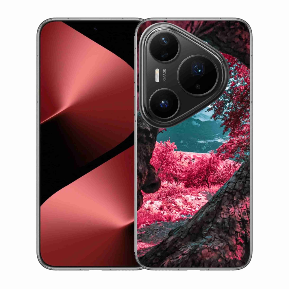 Gélový kryt mmCase na Huawei Pura 80 Pro - výhľad na hory