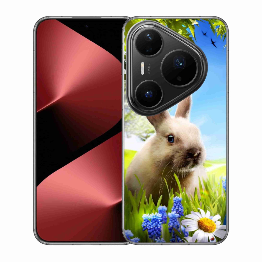 Gélový kryt mmCase na Huawei Pura 80 Pro - zajačik