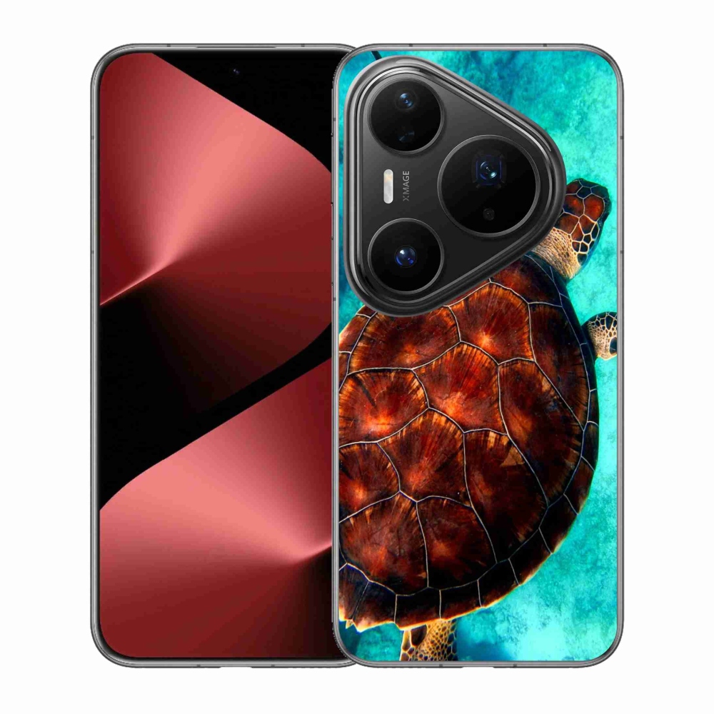 Gélový kryt mmCase na Huawei Pura 80 Pro - korytnačka