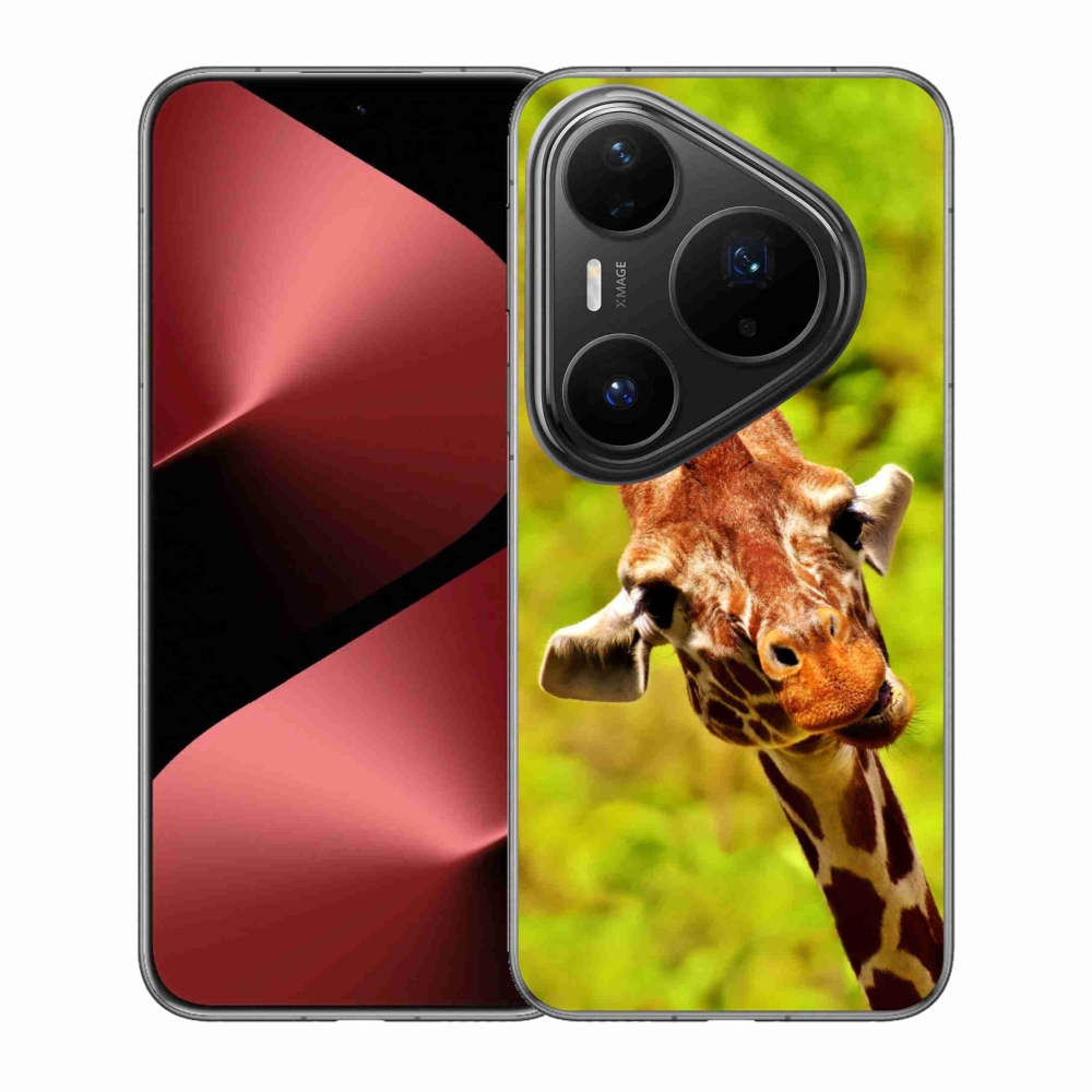 Gélový kryt mmCase na Huawei Pura 80 Pro - žirafa