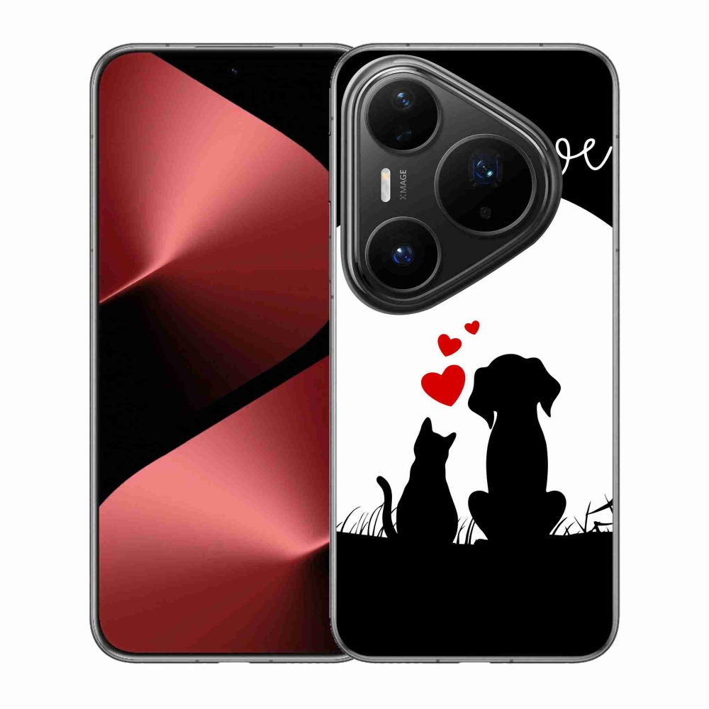Gélový kryt mmCase na Huawei Pura 80 Pro - zvieracia láska