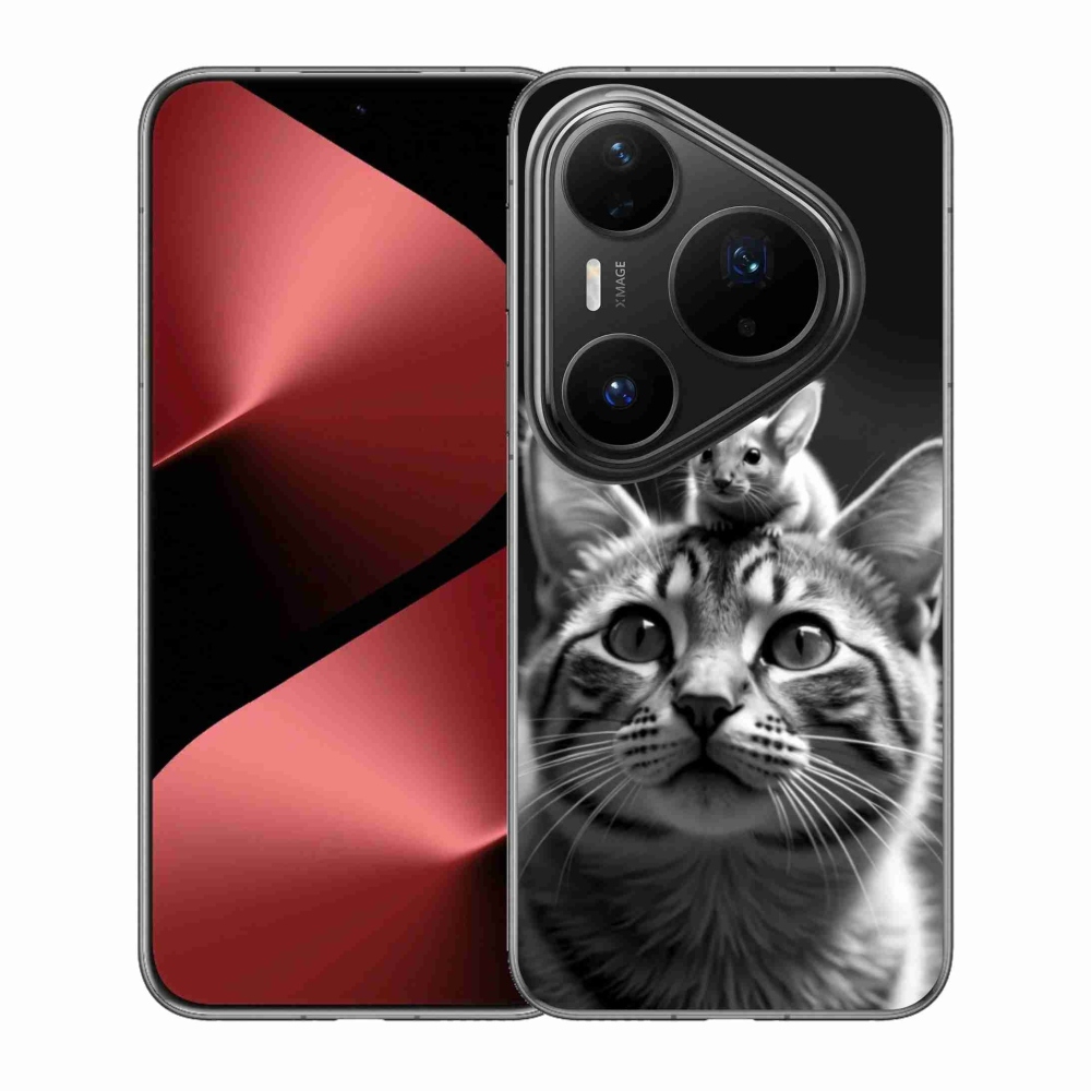 Gélový kryt mmCase na Huawei Pura 80 Pro - zvieracie priateľstvo 2
