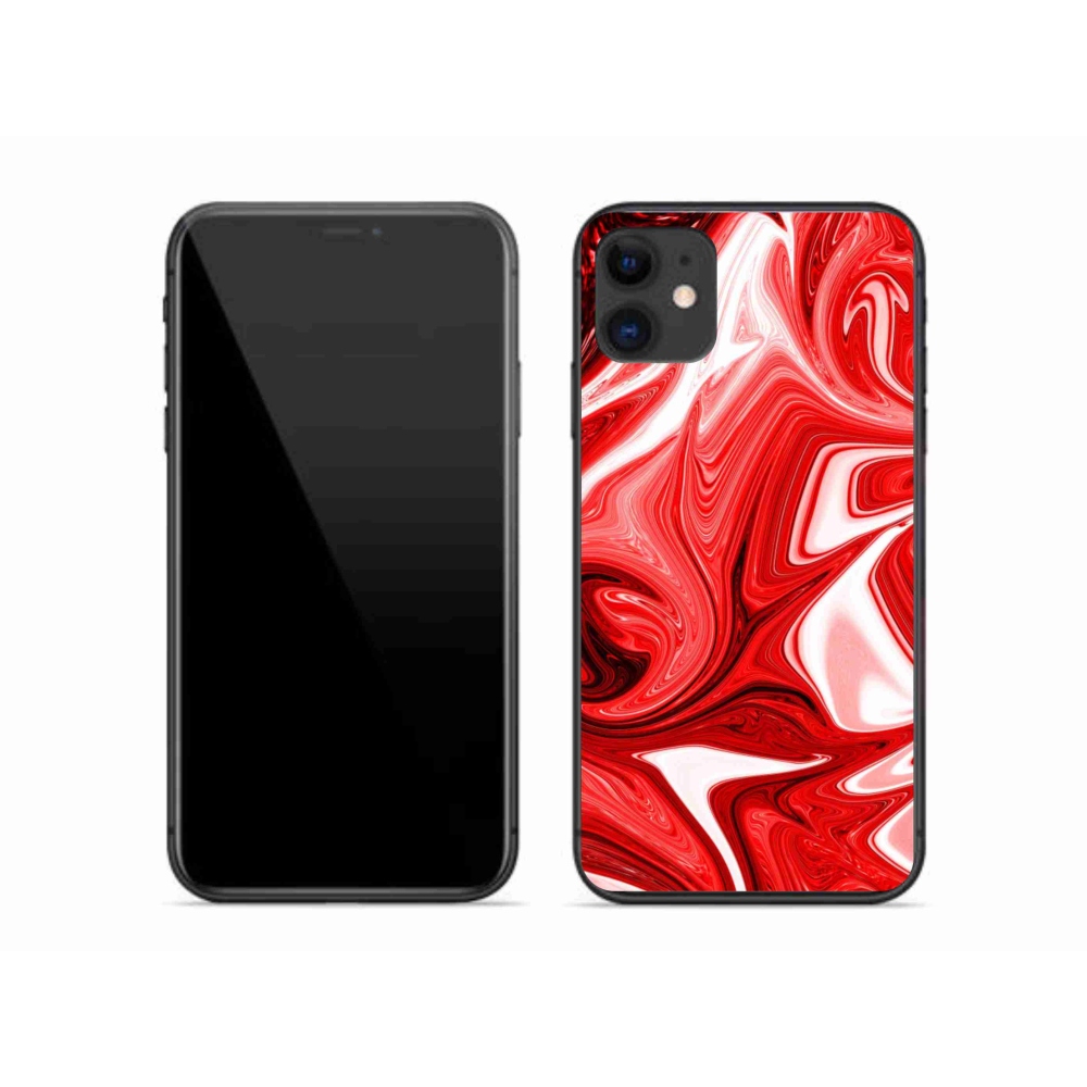 Gélový kryt mmCase na iPhone 11 - abstraktný motív 43
