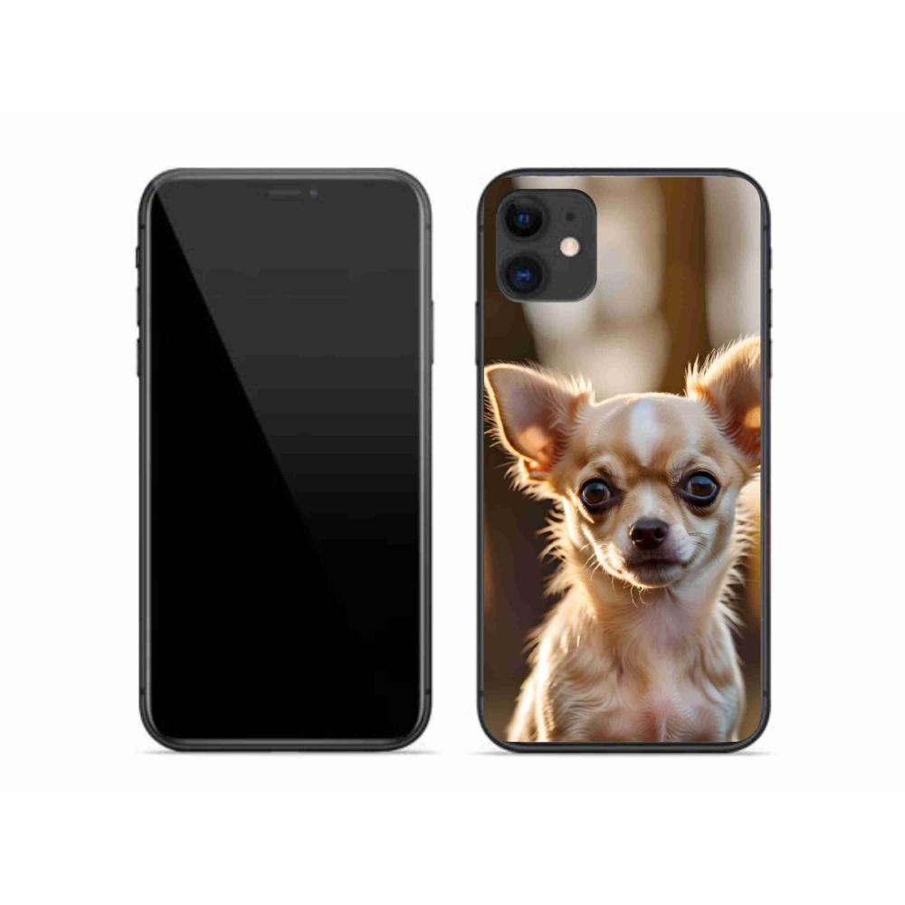 Gélový kryt mmCase na iPhone 11 - čivava 6