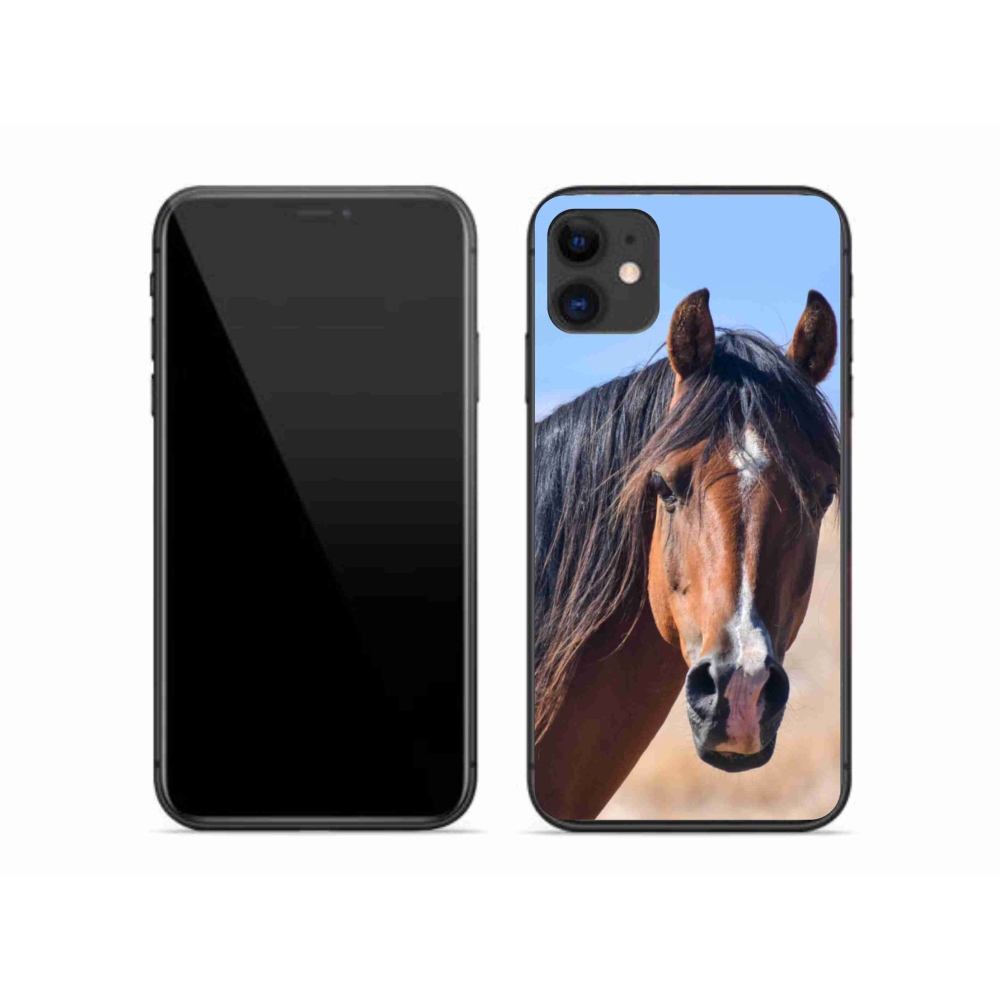 Gélový kryt mmCase na iPhone 11 - pokojný kôň