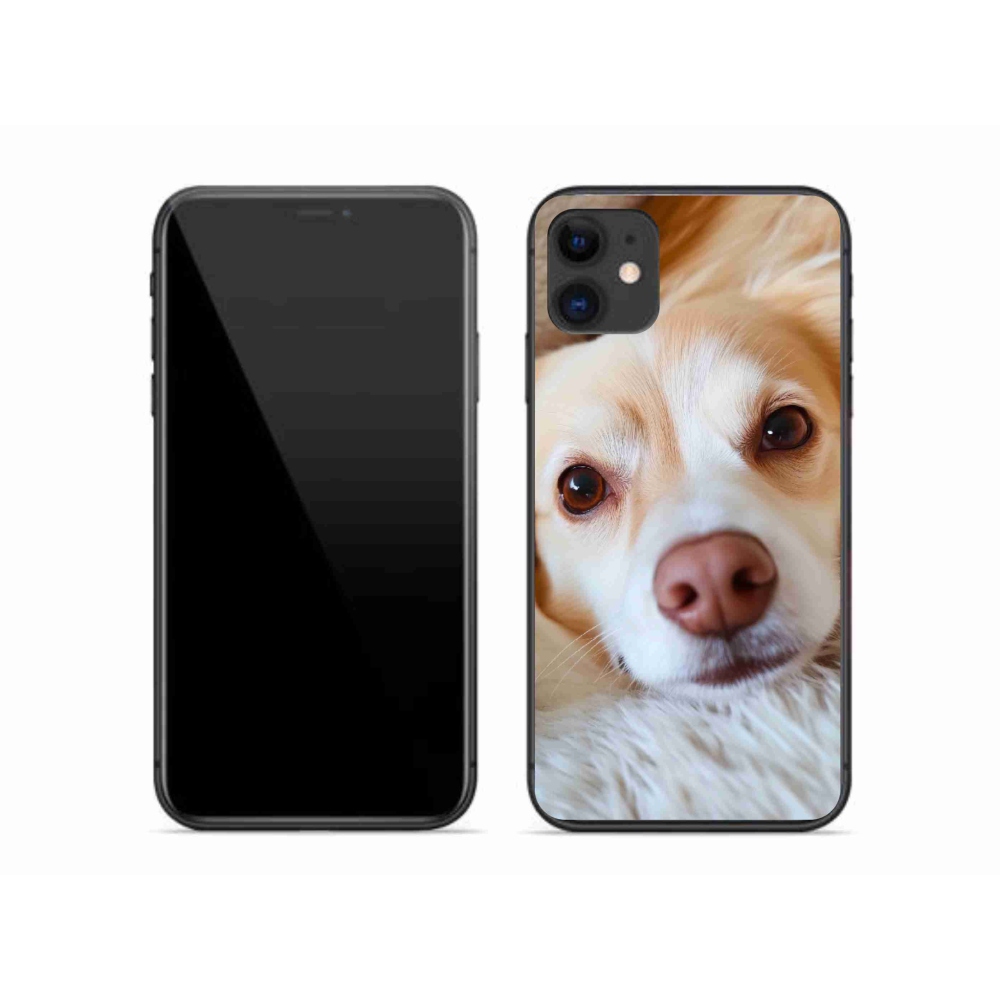Gélový kryt mmCase na iPhone 11 - Roztomilá čivava