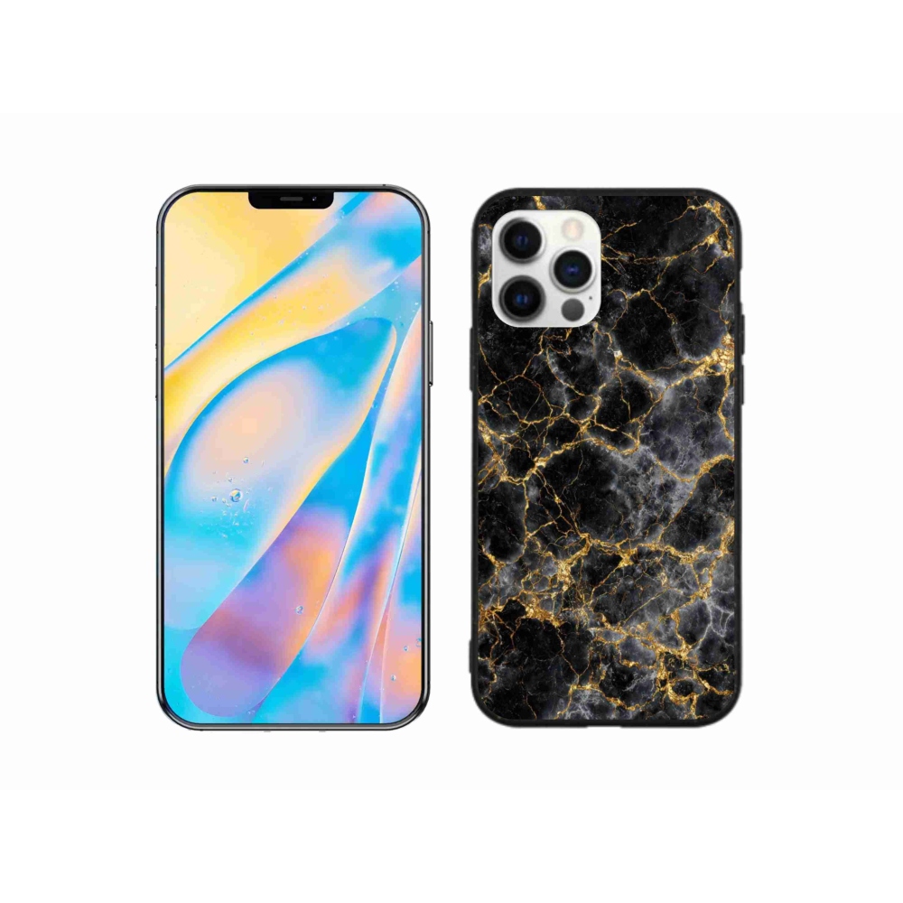 Gélový kryt mmCase na iPhone 12 - abstraktný motív 43