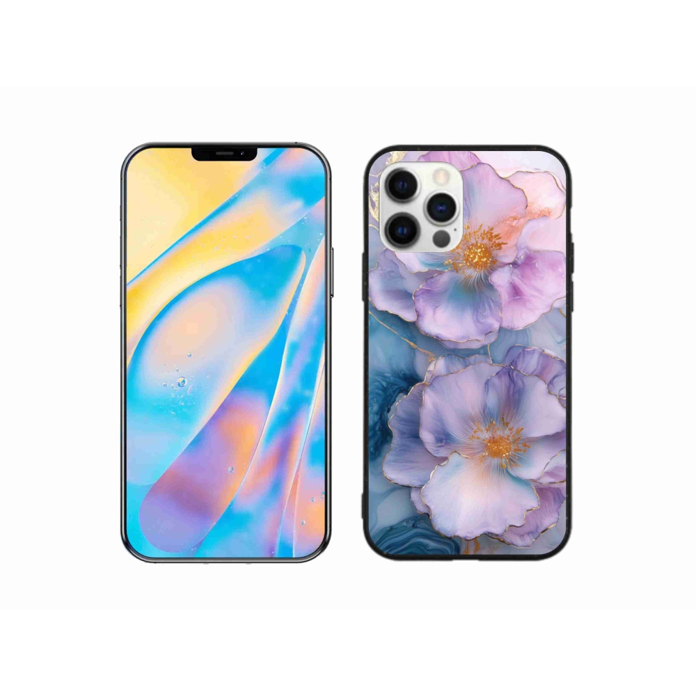 Gélový kryt mmCase na iPhone 12 - abstraktný motív 51