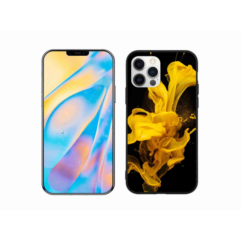 Gélový kryt mmCase na iPhone 12 - abstraktný motív 56