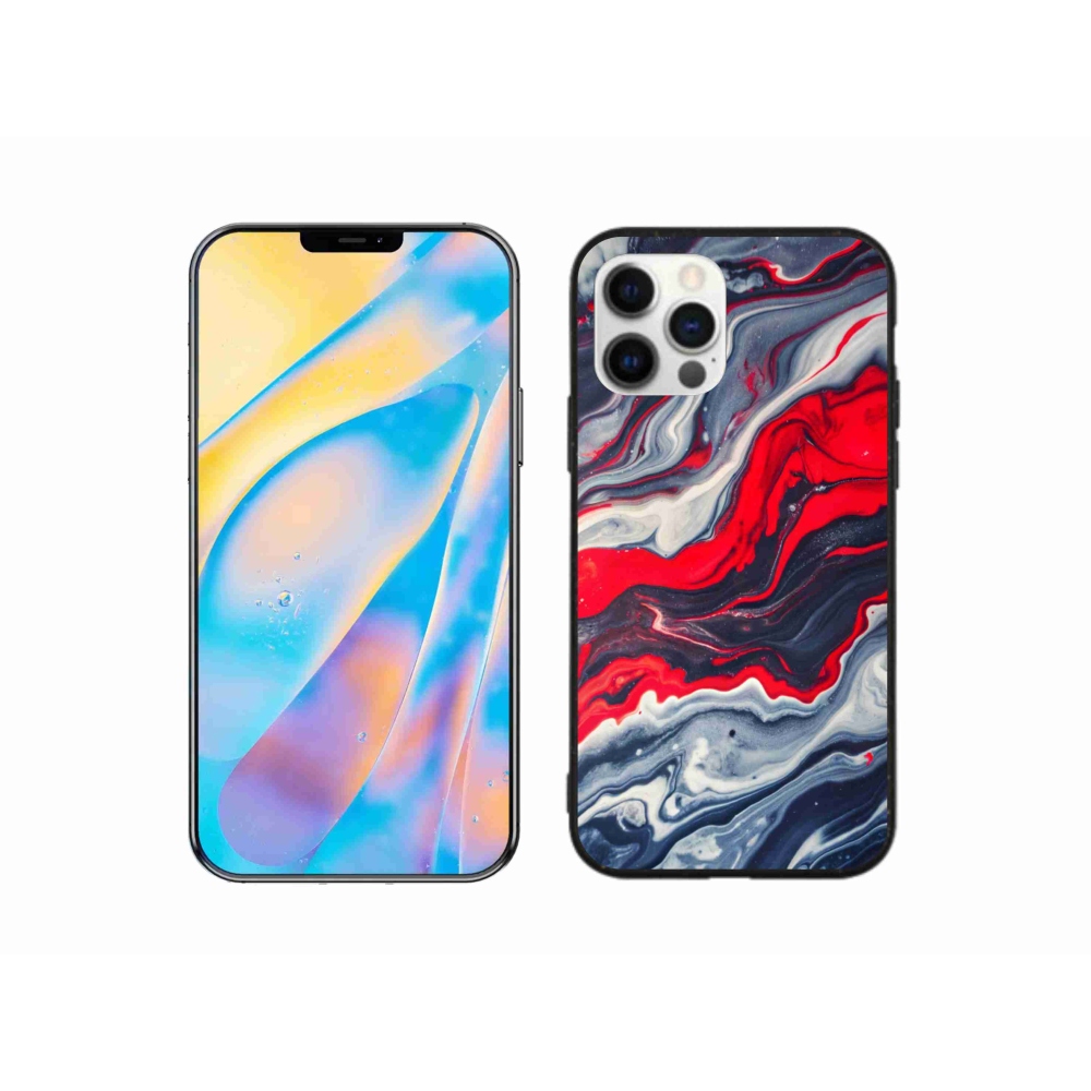 Gélový kryt mmCase na iPhone 12 - abstraktný motív 59