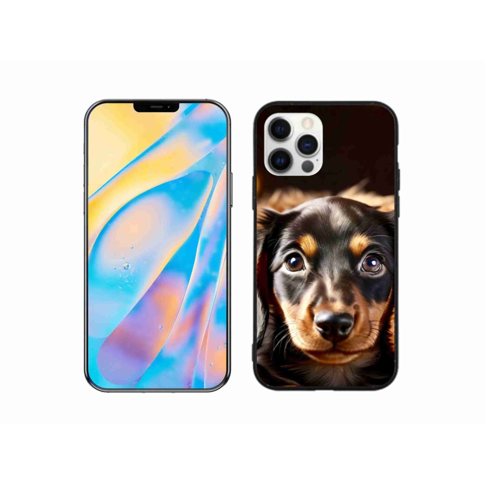 Gélový kryt mmCase na iPhone 12 - jazvečík