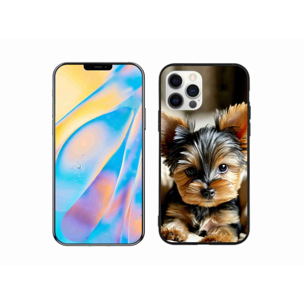 Gélový kryt mmCase na iPhone 12 - yorkšír 11