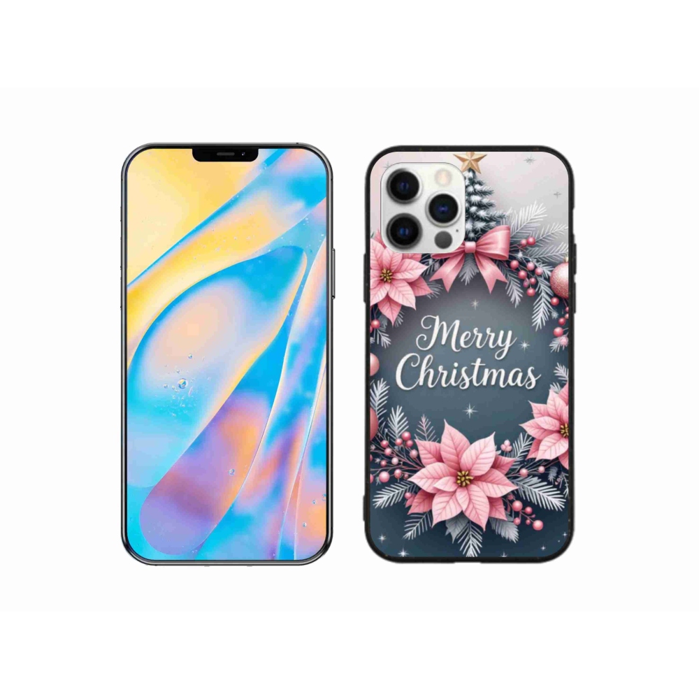Gélový kryt mmCase na iPhone 12 - merry christmas