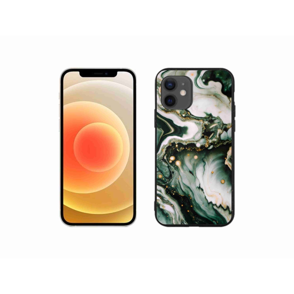 Gélový kryt mmCase na iPhone 12 Mini - abstraktný motív 38