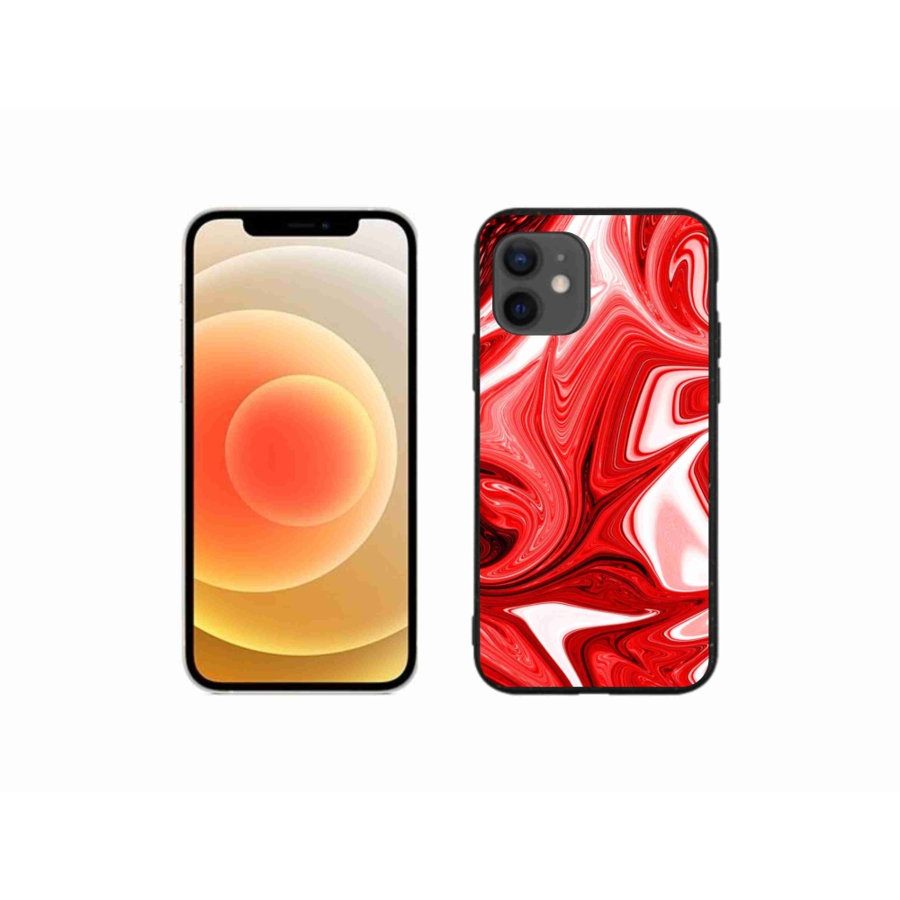 Gélový kryt mmCase na iPhone 12 Mini - abstraktný motív 43