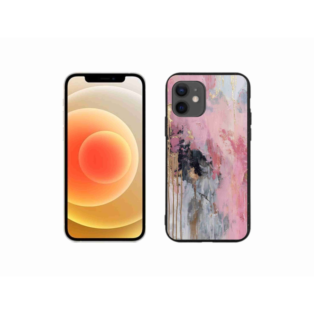 Gélový kryt mmCase na iPhone 12 Mini - abstraktný motív 49