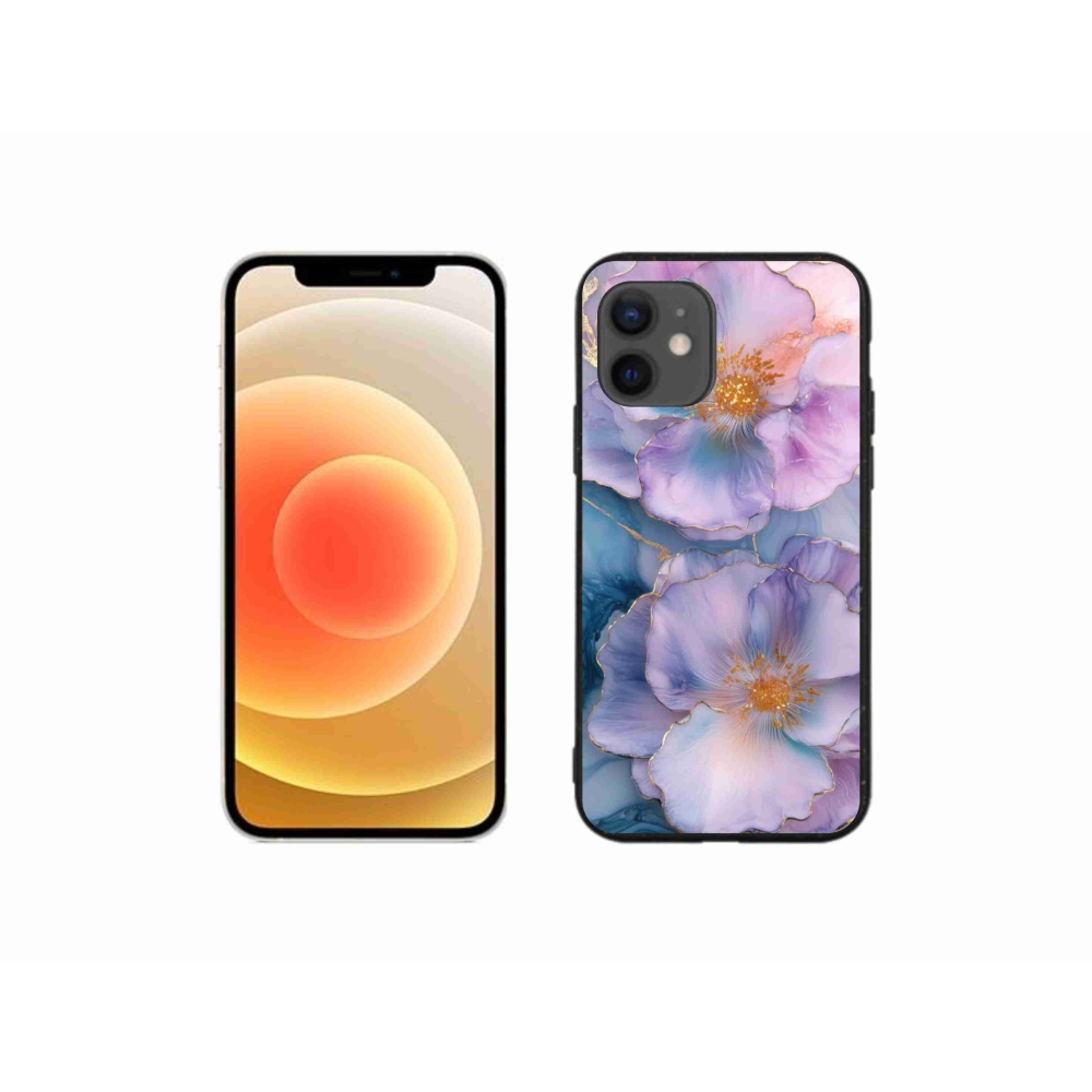 Gélový kryt mmCase na iPhone 12 Mini - abstraktný motív 51