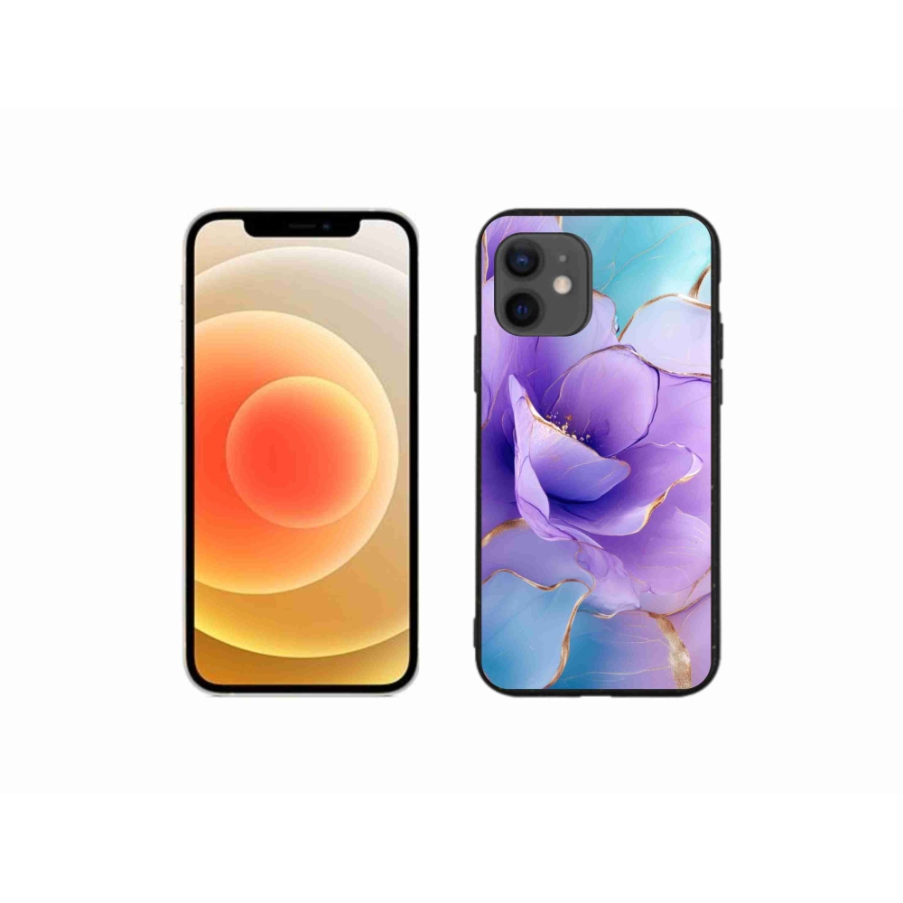 Gélový kryt mmCase na iPhone 12 Mini - abstraktný motív 52