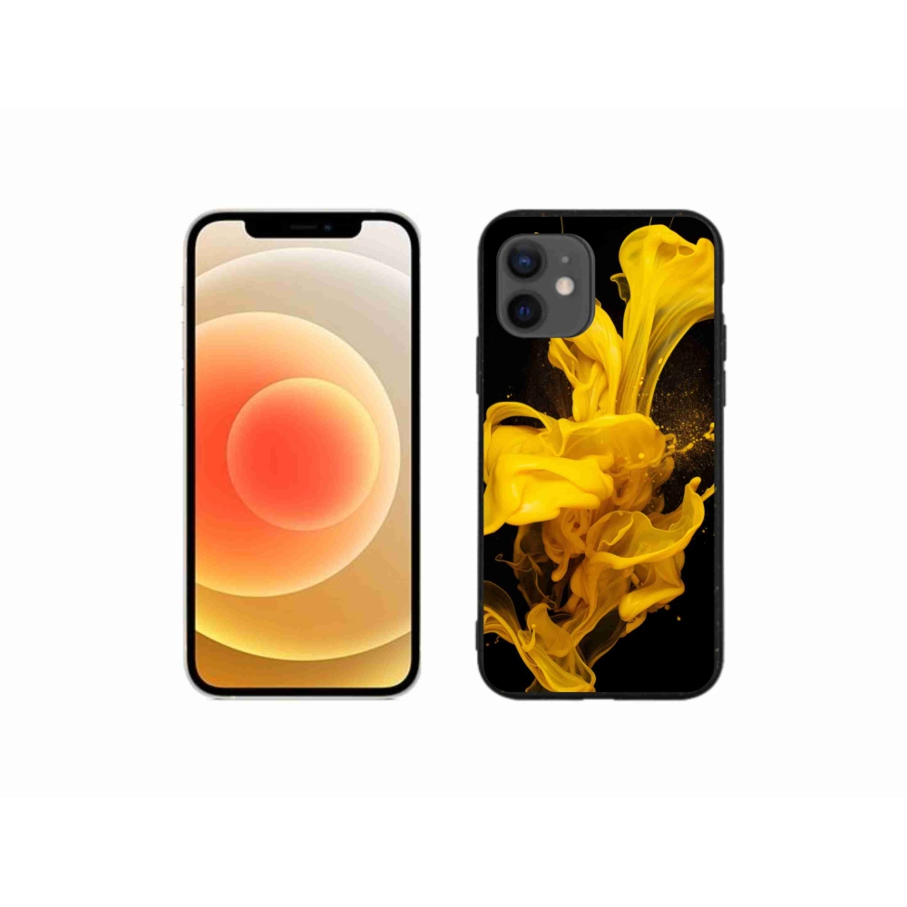 Gélový kryt mmCase na iPhone 12 Mini - abstraktný motív 56