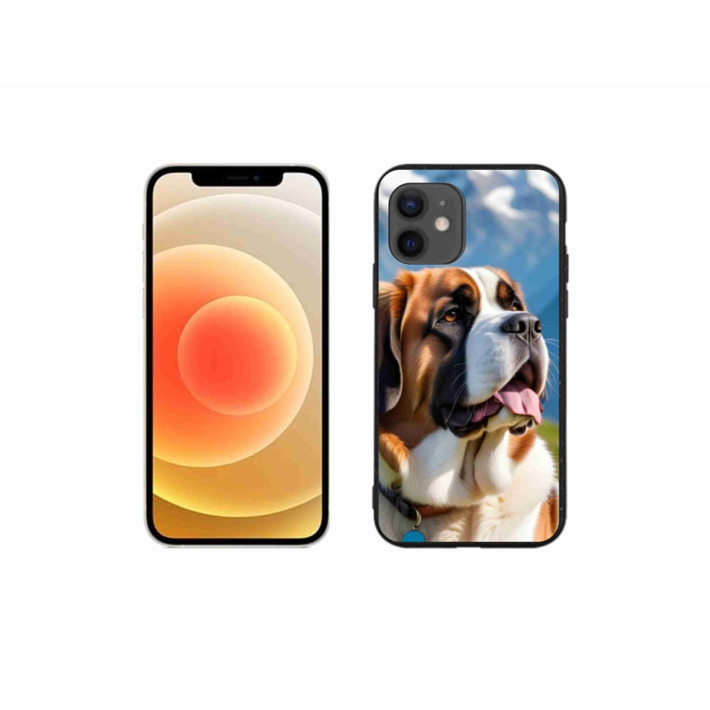 Gélový kryt mmCase na iPhone 12 Mini - bernardín