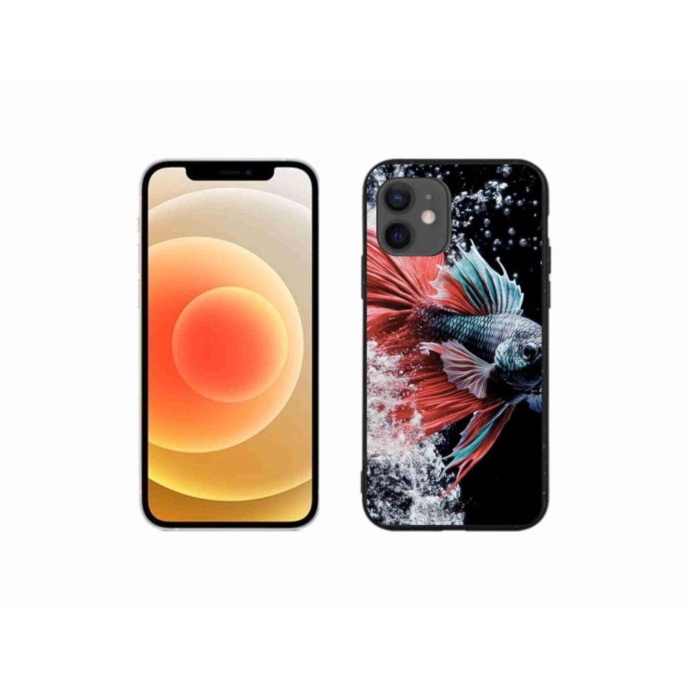 Gélový kryt mmCase na iPhone 12 Mini - bojovníčka pestrá