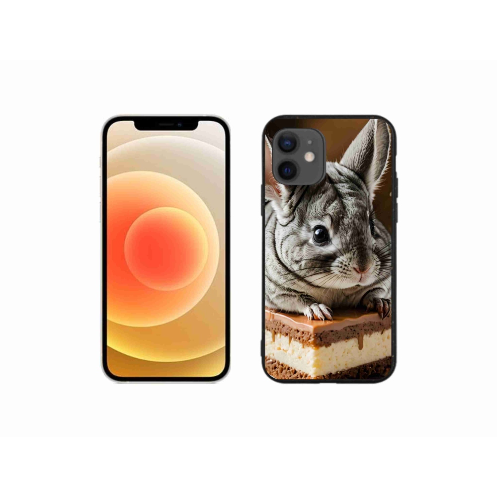 Gélový kryt mmCase na iPhone 12 Mini - činčila