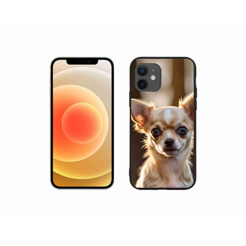 Gélový kryt mmCase na iPhone 12 Mini - čivava 6