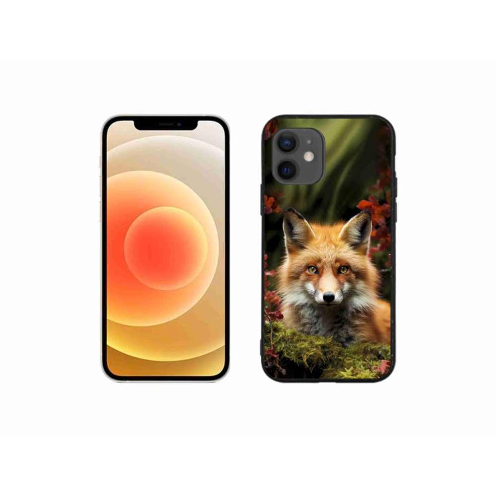 Gélový kryt mmCase na iPhone 12 Mini - líška v lese