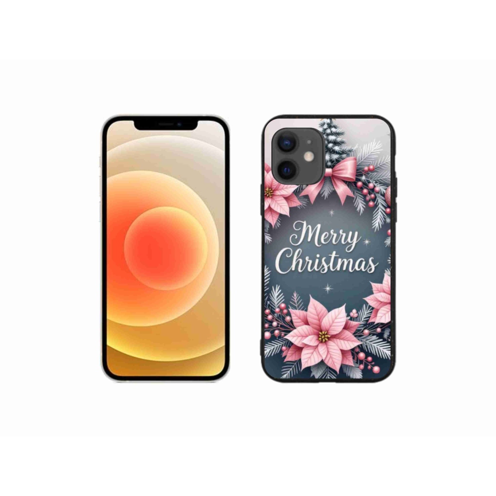 Gélový kryt mmCase na iPhone 12 Mini - merry christmas