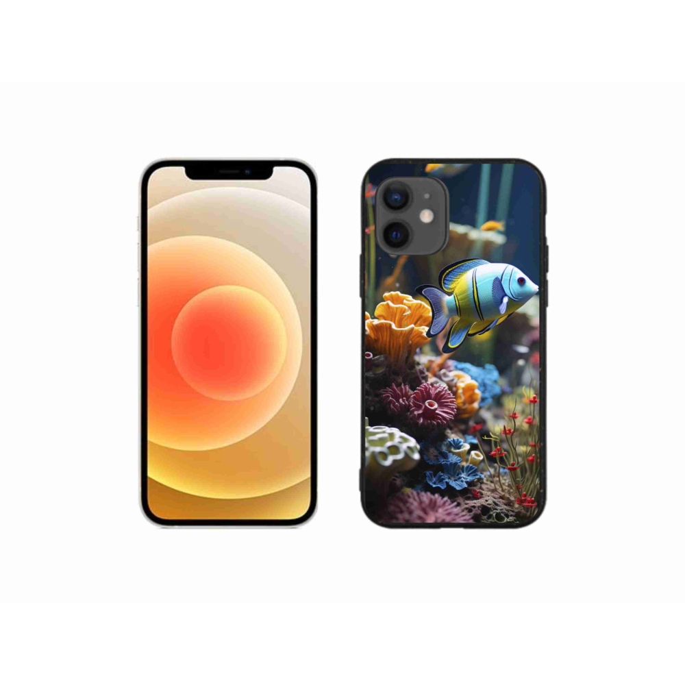 Gélový kryt mmCase na iPhone 12 Mini - morský svet 5