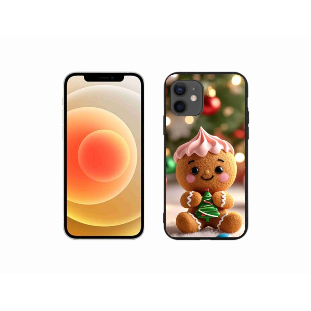 Gélový kryt mmCase na iPhone 12 Mini - perníček