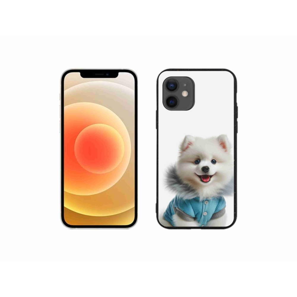 Gélový kryt mmCase na iPhone 12 Mini - pomeranian