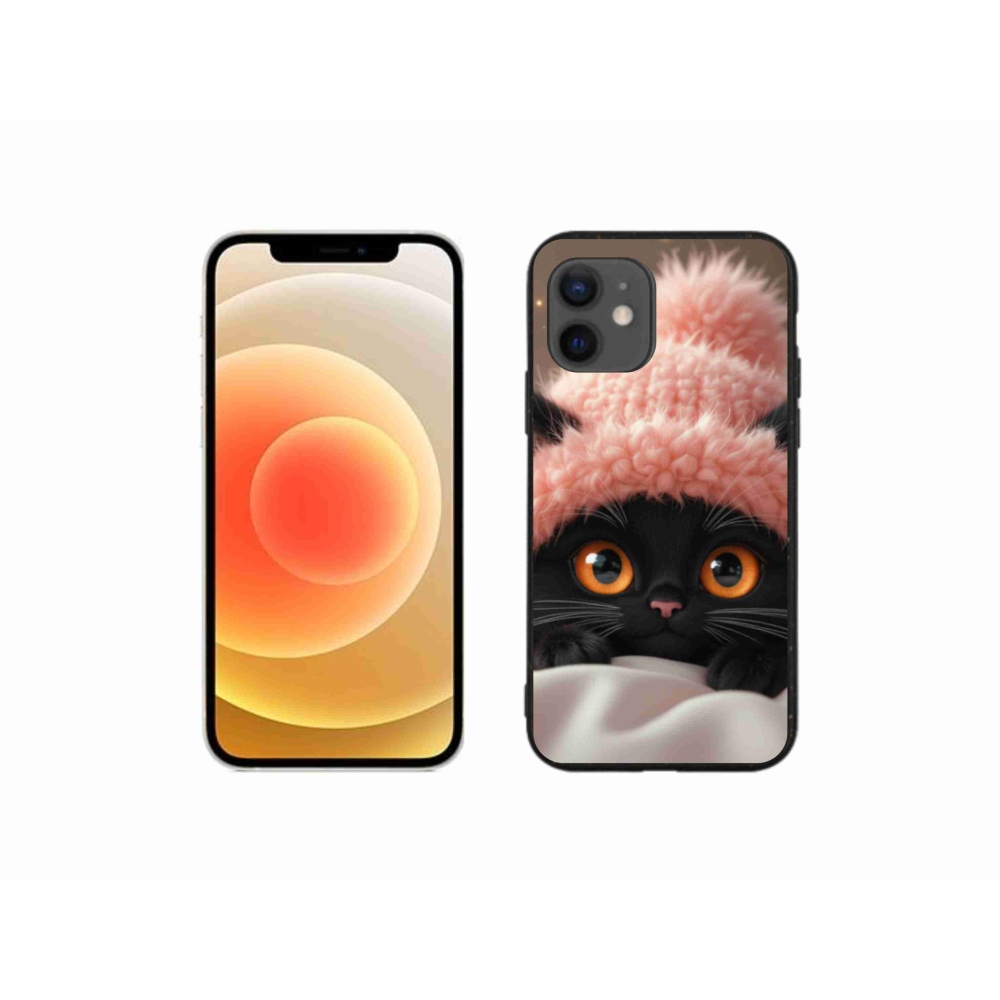 Gélový kryt mmCase na iPhone 12 Mini - roztomilé mačiatko 7