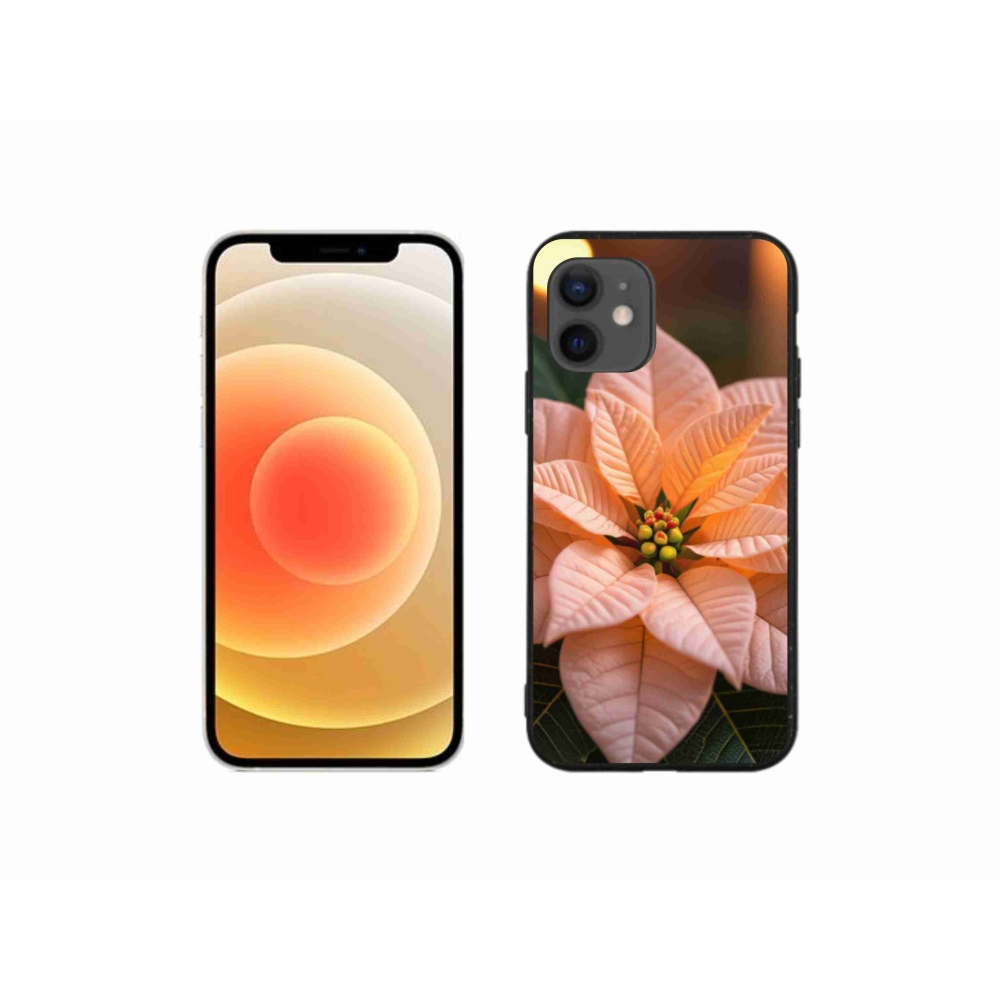 Gélový kryt mmCase na iPhone 12 Mini - vianočná hviezda