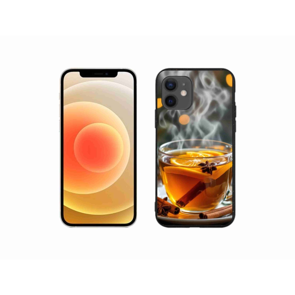 Gélový kryt mmCase na iPhone 12 Mini - vianočný punč