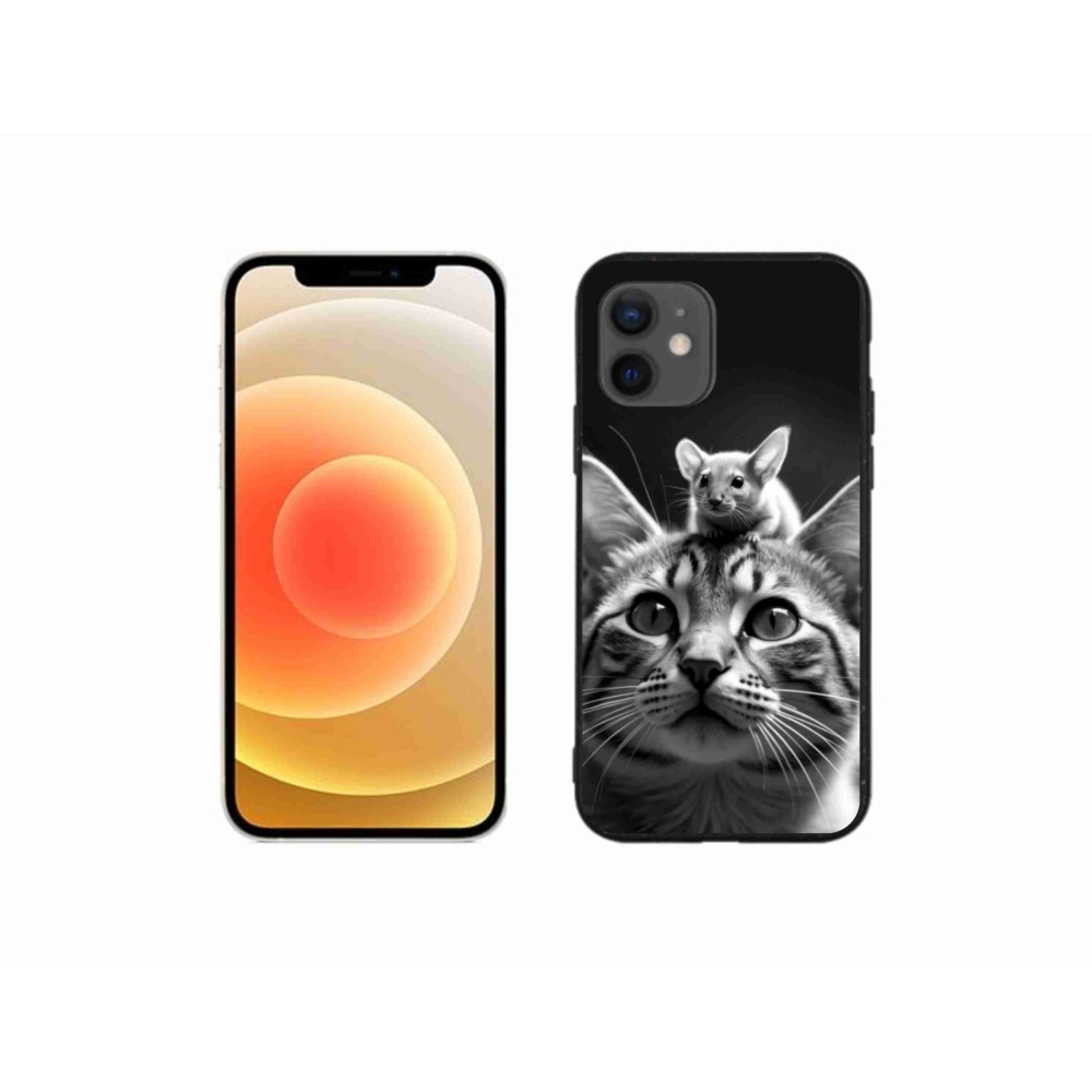 Gélový kryt mmCase na iPhone 12 Mini - zvieracie priateľstvo 2