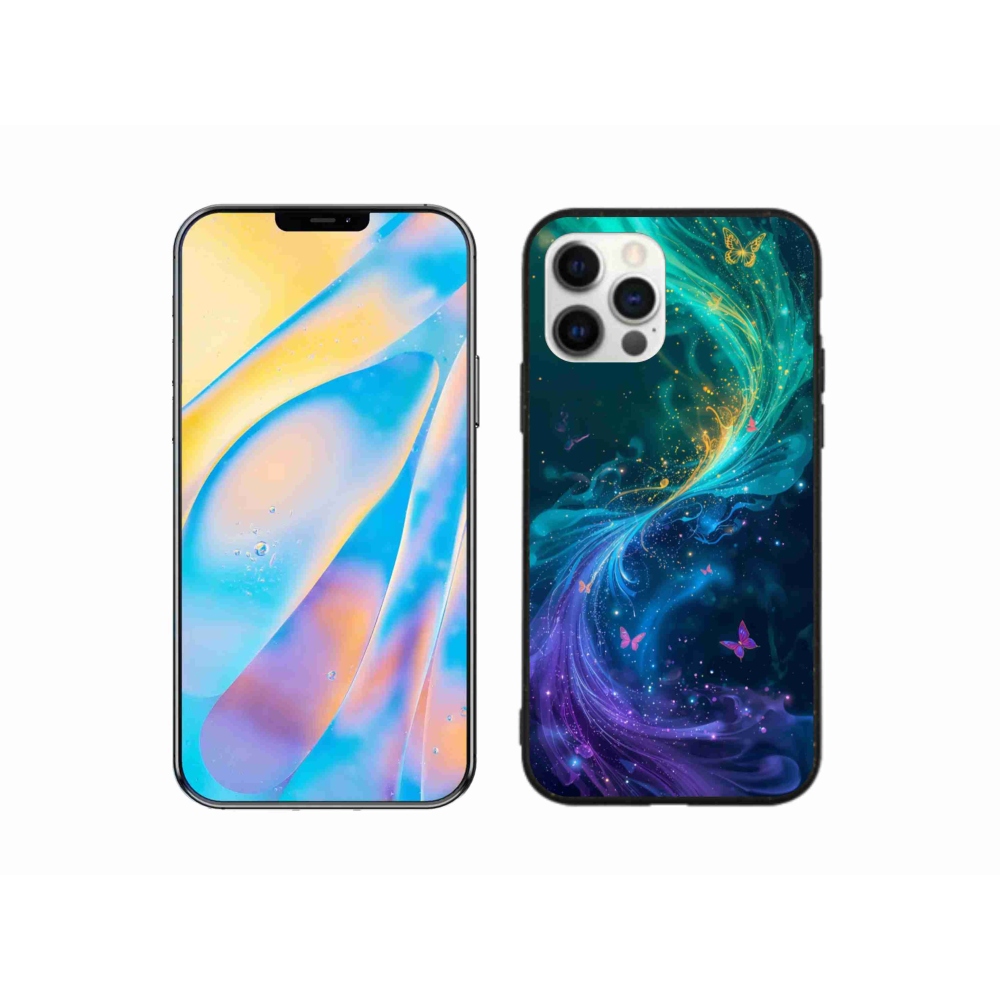 Gélový kryt mmCase na iPhone 12 Pro - abstraktný motív 31