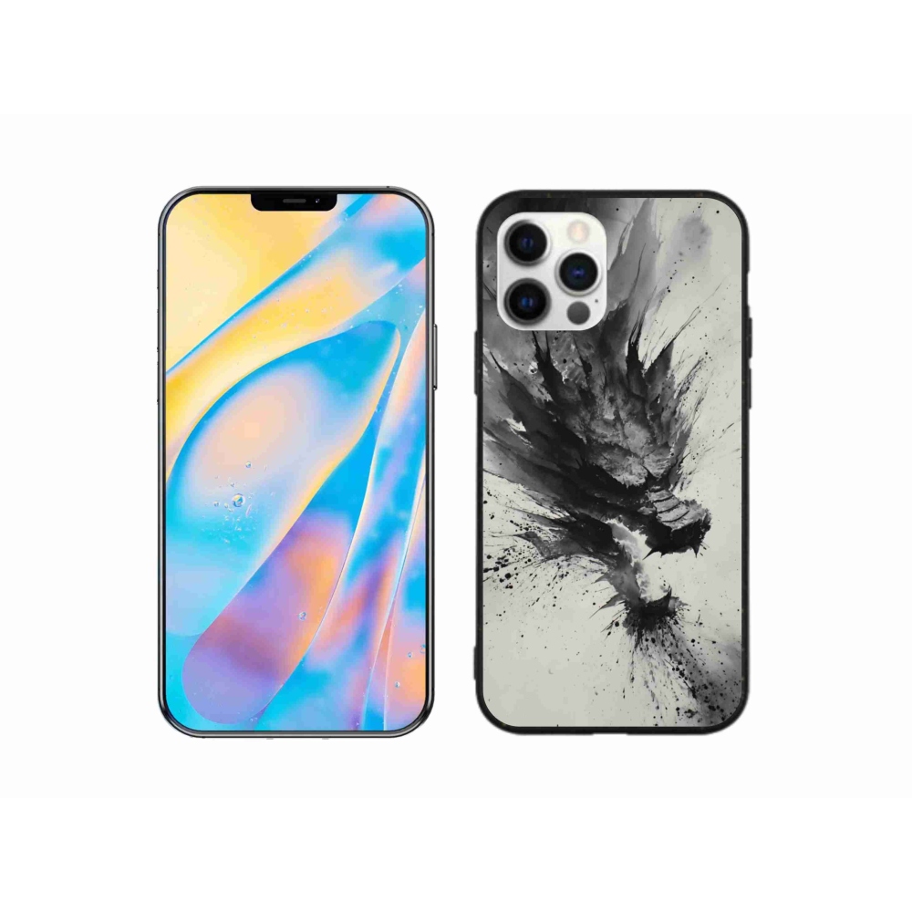 Gélový kryt mmCase na iPhone 12 Pro - abstraktný motív 32