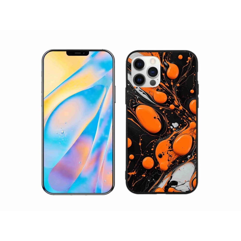 Gélový kryt mmCase na iPhone 12 Pro - abstraktný motív 41