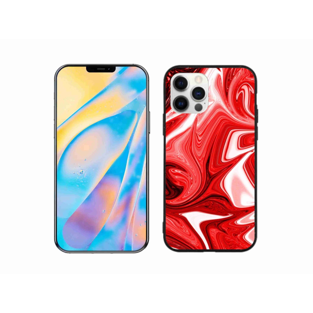 Gélový kryt mmCase na iPhone 12 Pro - abstraktný motív 43